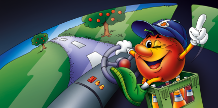 Illustration auf Künstlerkarton, ausgeführt in Airbrush-Technik